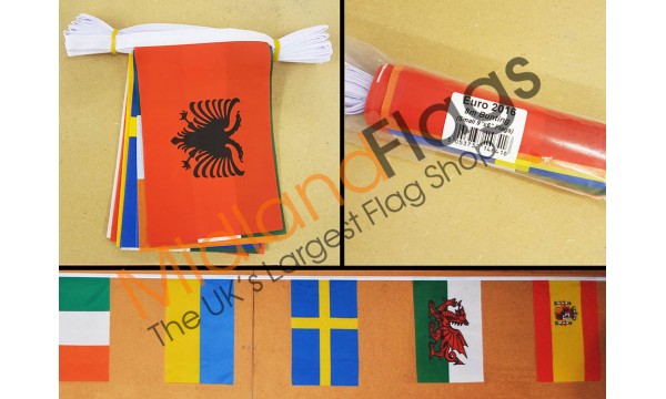 Misc European Nations Bunting